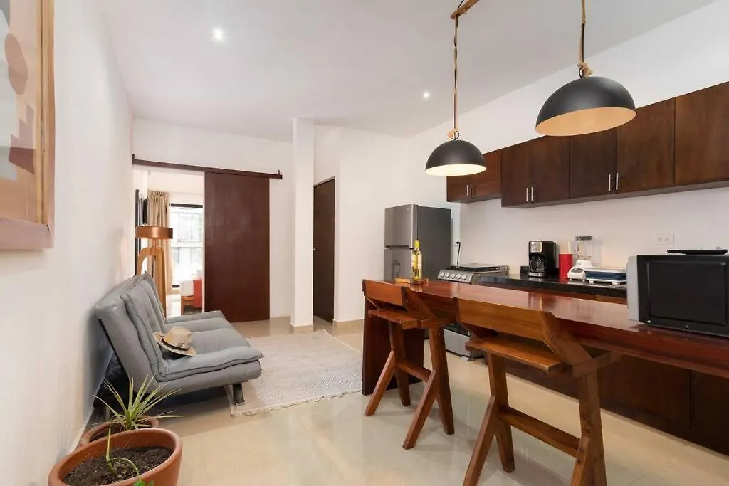 Flat Close To The Beach 2 Rooms Tulum