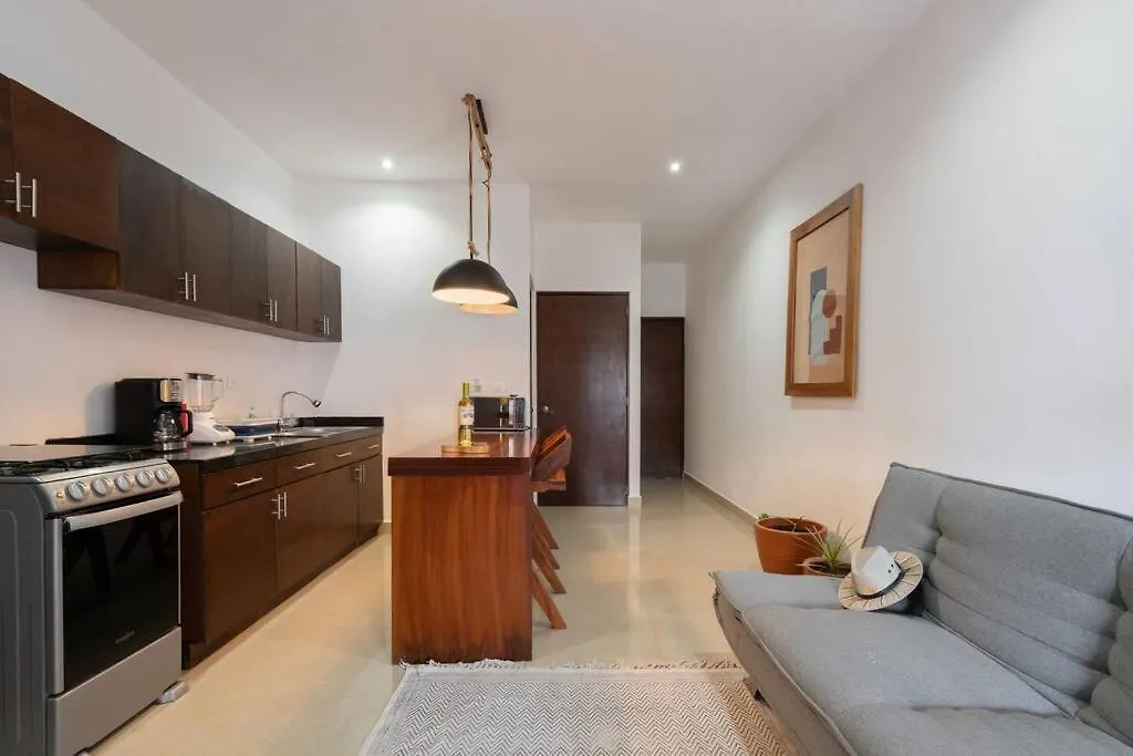 Apartment Flat Close To The Beach 2 Rooms Tulum Mexico
